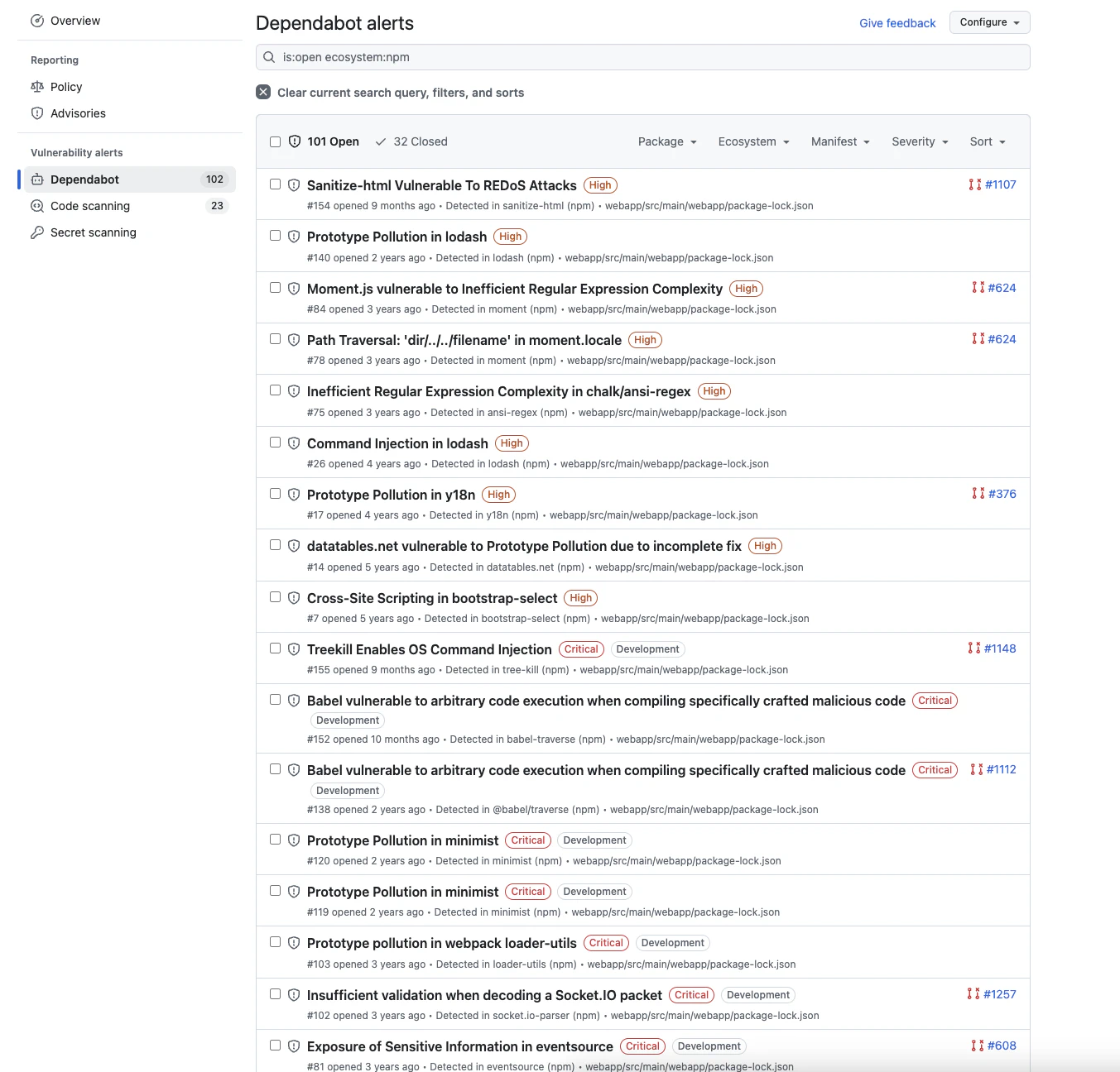 CVE before 1.12