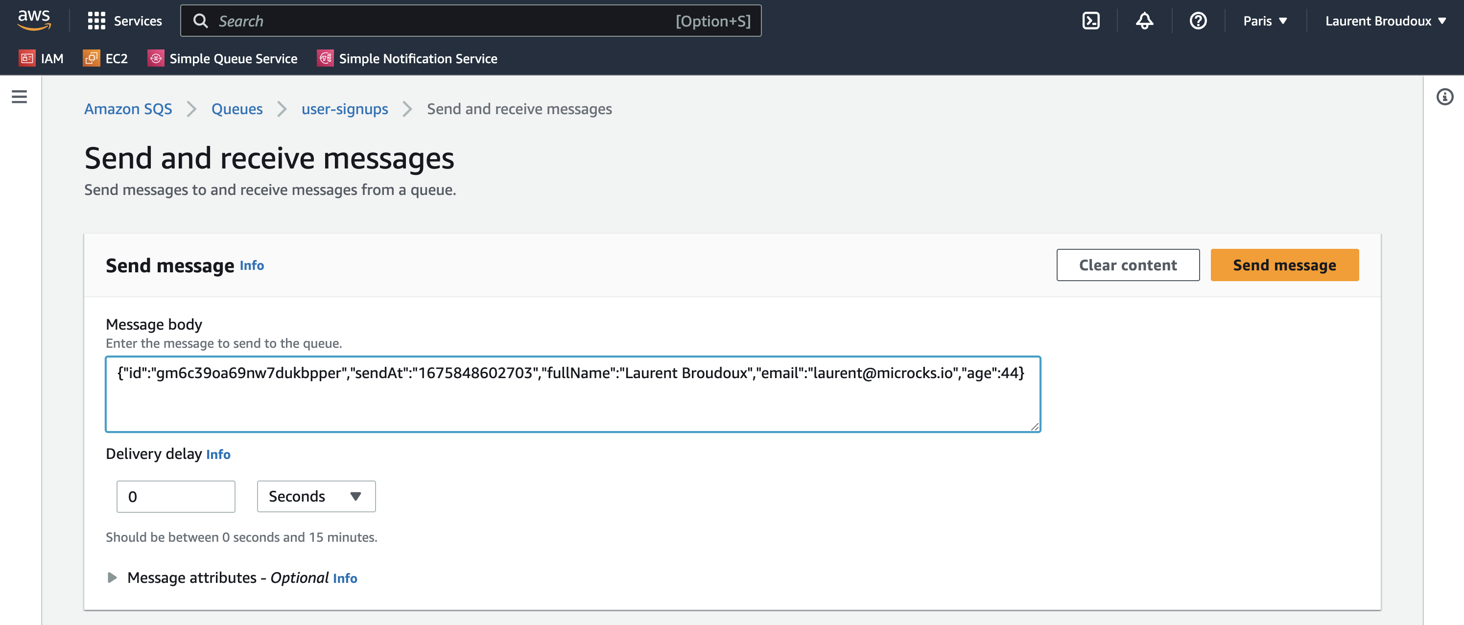 SQS/SNS Mocking & Testing